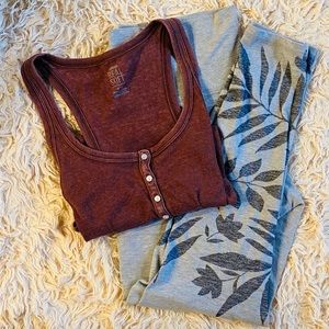 AERIE SET Chill Leggings & Tank